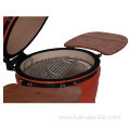 Portable Cast Iron Charcoal Barbecue Kamado Grill